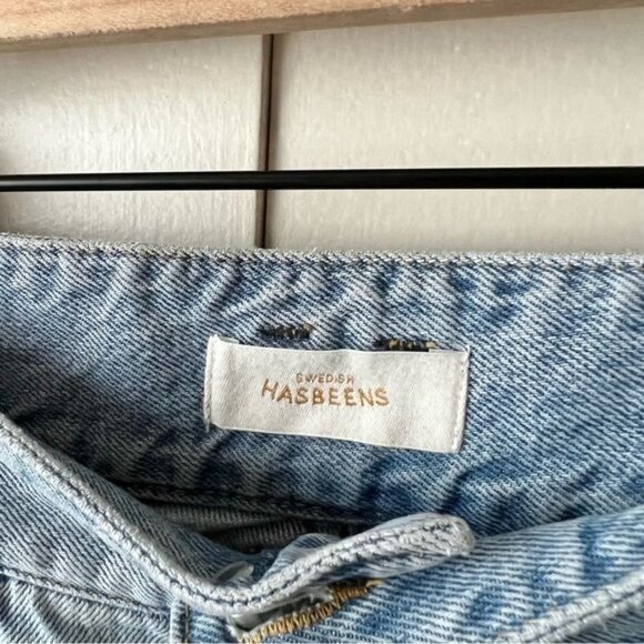 Swedish Hasbeens Flare Jeans - Picture 4 of 7